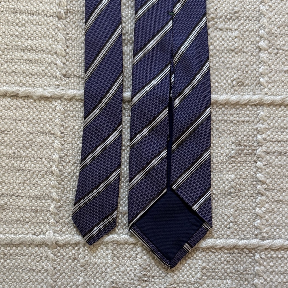Classic Purple Striped Tie